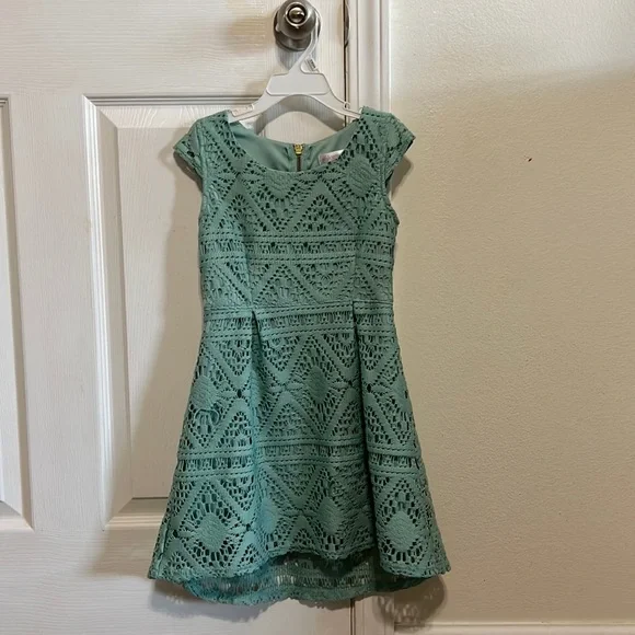 xhilaration green dress New Xhilaration Lace Teal Green Victorian Gothic